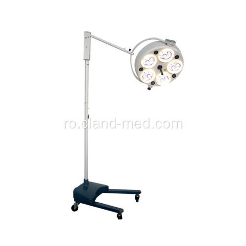 Preț bun de înaltă calitate Spitalizare medicală pardoseală portabilă Standing LED lampă cu 5 REFLECTOR